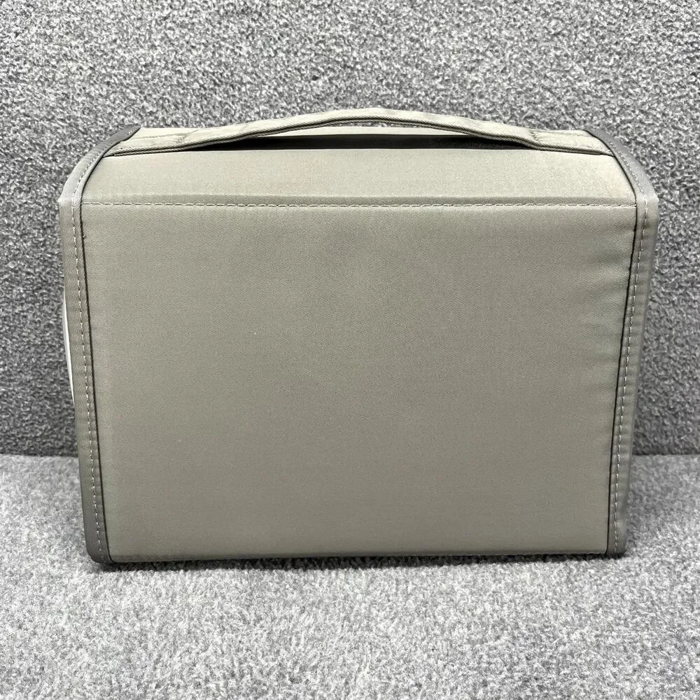 GoGo Travel Bag Hanging Toiletry Cosmetic‎ Pouch Gray Compact Purse